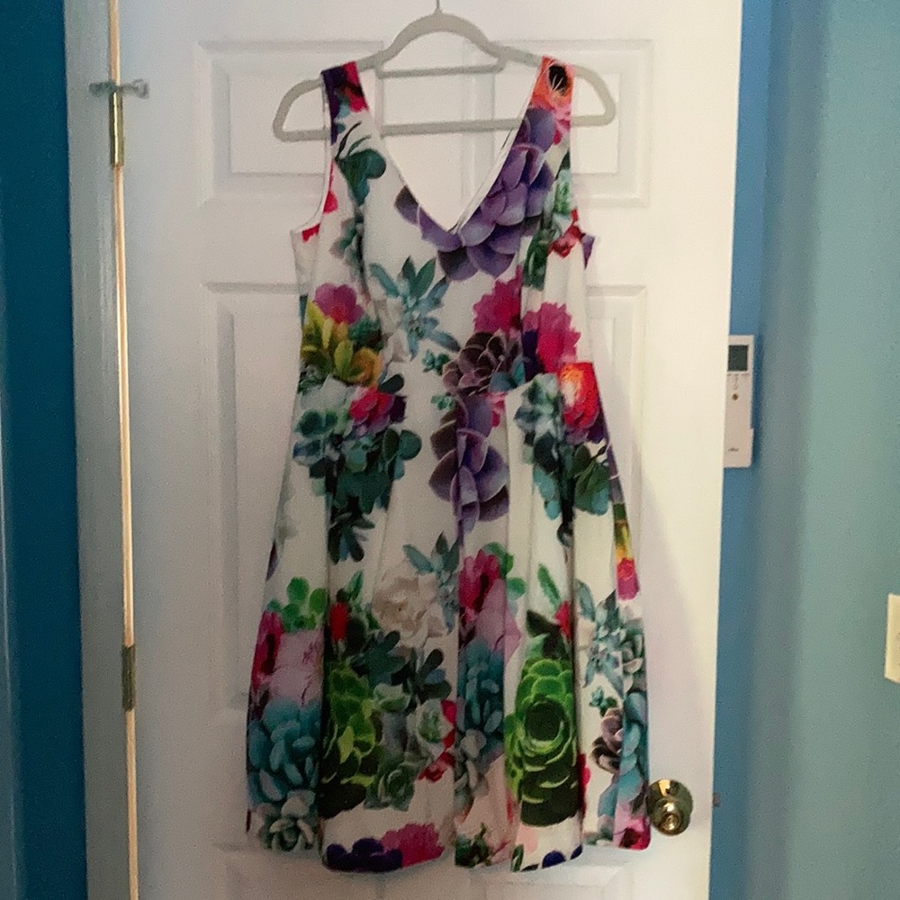 City Chic floral dress